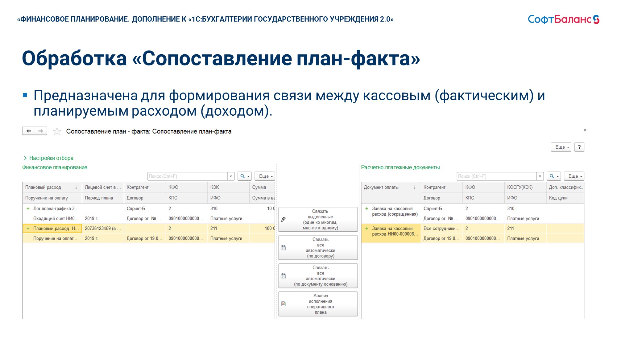 Финансовое планирование. Дополнение к 